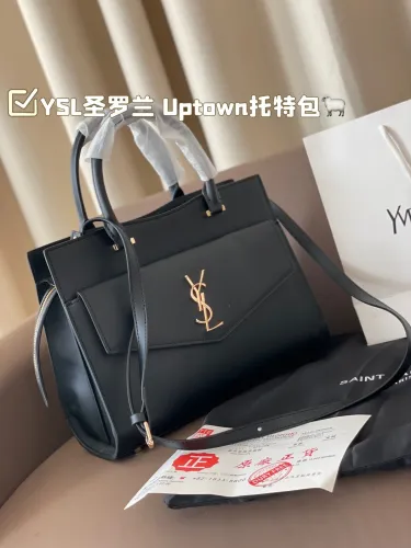 YSL Saint Laurent Uptown Tote Bag Shopping Bag