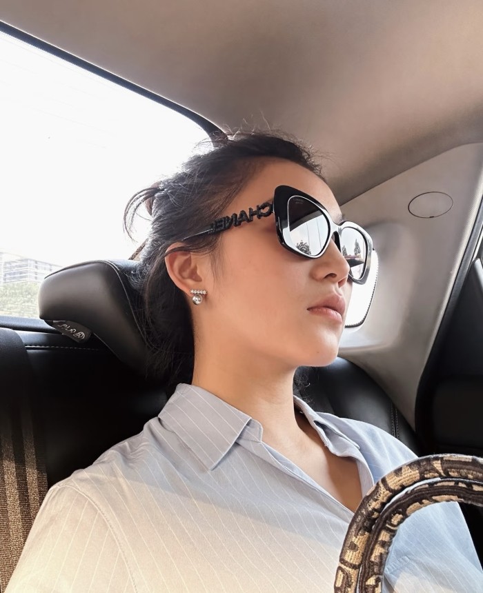 Chanel Sunglasses with Monogrammed Rims