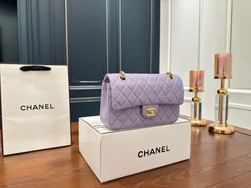 Chanel Caviar Purple