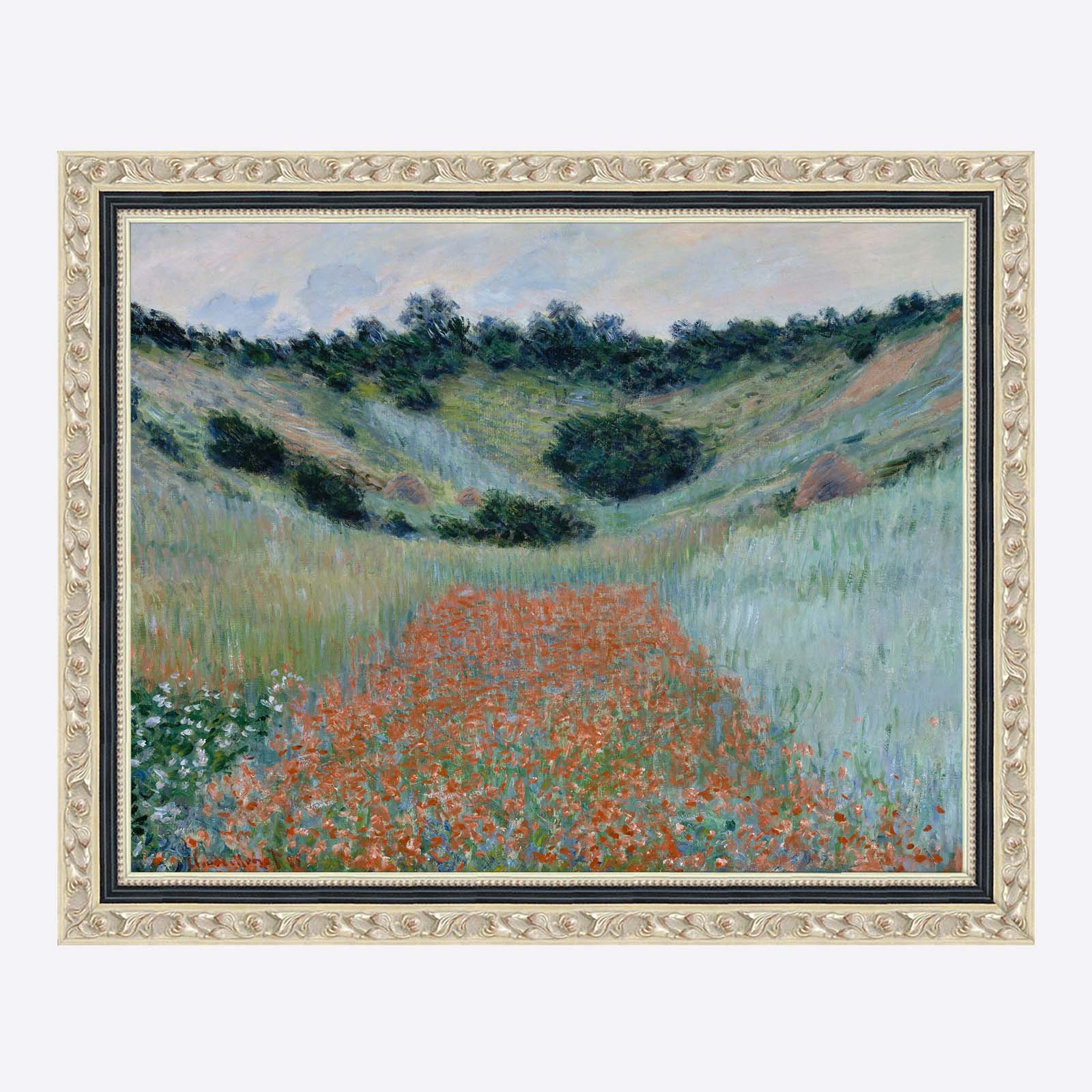 クロード・モネPoppy Field in a Hollow near Give File:Claude Monet - Poppy Field in a Hollow near Giverny