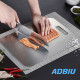Stainless Steel Fruit Cutting Board for Choping Kitchen Butcher Block for Meat