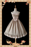 Infanta -Berece- Classic Cotton Lolita Jumper Skirts JSK Dress