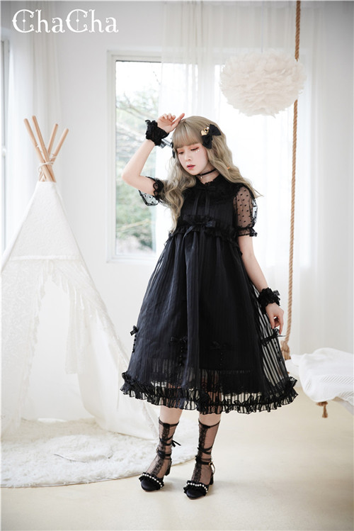 US$ 55.99 - NyaNya -Konpeitou- Sweet High Waist Lolita JSK Jumper Skirt ...