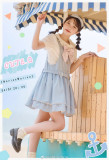 Cute.Q -Marine- Sailor Lolita High Waist JSK Jumper Skirt Dresses(2dn Pre-order)