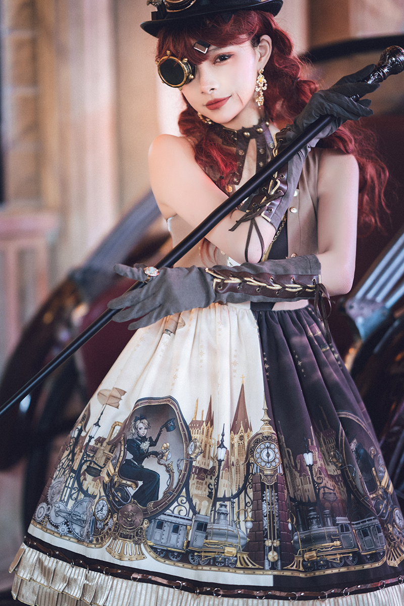 Steampunk lolita dress 2025