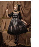 Grove Deer -Star Dust- Sweet Lolita Constellation Themed OP One Piece Dresses