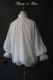 Akane & Alois -Still Water- Classic Lolita Blouses with Long Puffy Sleeves