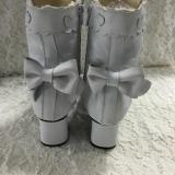 Antaina - Sweet Lolita Real Cow Leather Heels Shoes Boots