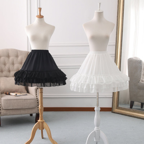 A-line Shaped 45cm Long Adjustable Puffy Level  Lolita Petticoat