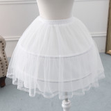 A-line Shaped Bell Shaped 45cm Long Adjustable Puffy Level Lolita Petticoat