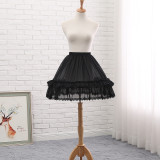 A-line Shaped 46cm Long Adjustable Puffy Level Lolita Petticoat