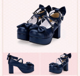 Dark Blue(8cm heel)