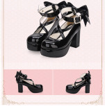 Glossy Black(8cm heel)
