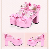 Glossy Pink(8cm heel)