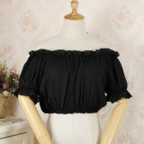 Black(cotton+short sleeve)
