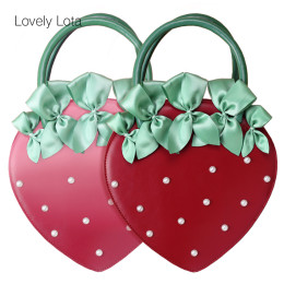 Lovely Lota - Strawberry Sweet Lolita Bag with Beads