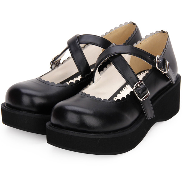 Angelic Imprint - Sweet 5cm Mid Heel Platform Round Toe Lolita Shoes
