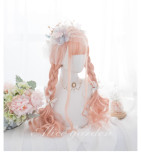 Alice Garden - 72cm Long Big Curly Wavy Orange Lolita Wig