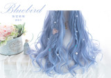 Alice Garden - 70cm Long Curly Wavy Blue Lolita Wig