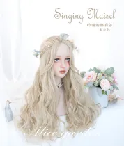 Alice Garden - 65cm Long Big Curly Wavy Blonde Lolita Wig
