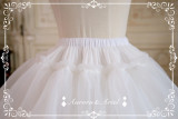 A-line Shaped 60cm Long Plus Puffy Organza Lolita Petticoat