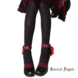 Classical Puppets - Over Knee Cotton Lolita Stocking with Lace for Autumn and Winter