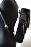 Loris - Cross Black Gothic Lolita Bag(Crossbody and Backpack Available)