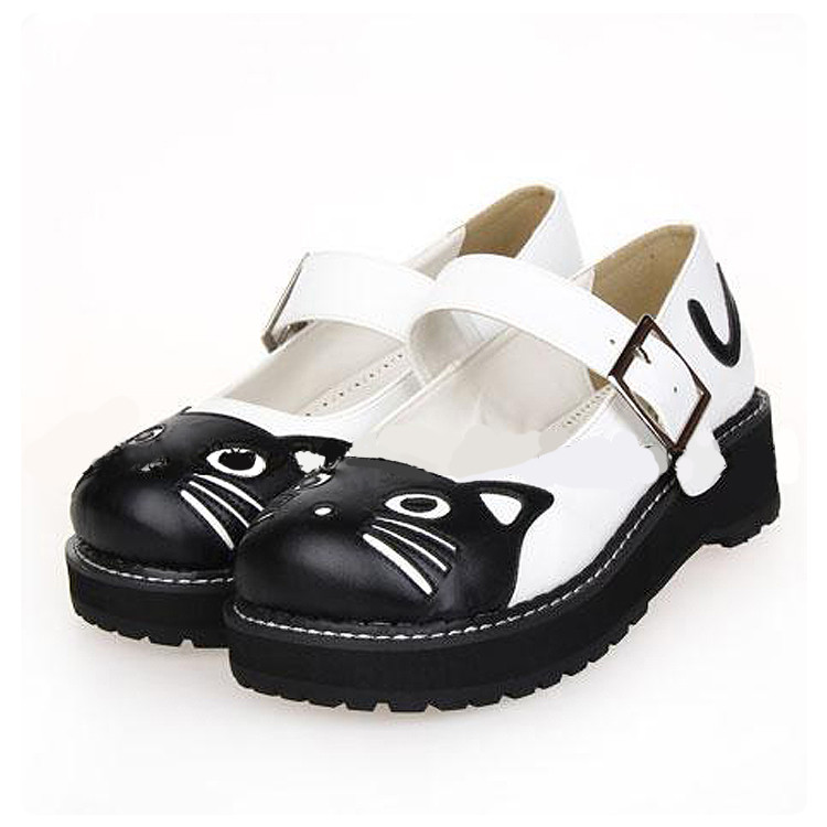 flat lolita shoes
