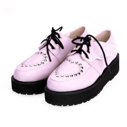 Angelic Imprint - High Heel Round Toe Gothic Punk Lolita Platform Shoes