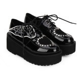 Angelic Imprint - High Heel Round Toe Gothic Punk Lolita Platform Shoes