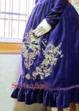 Surface Spell -Judgment Day- Embroidery Gothic Lolita JSK Jumper Skirt for Autumn and Winter