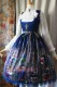 Surface Spell -The Rosary- Printed High Waist Corset Gothic Lolita JSK Jumper Skirt