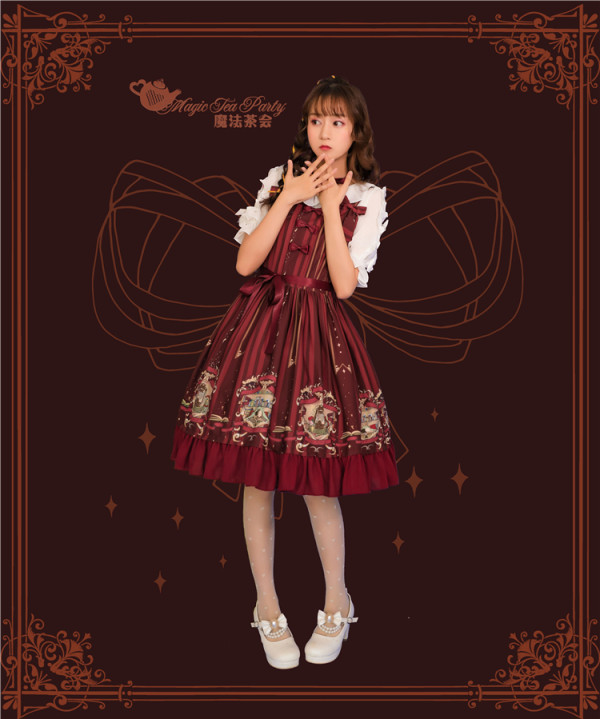 Magic Tea Party -Reading Time- Sweet Lolita JSK Jumper Skirt