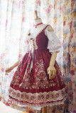 Surface Spell -Alpine Rose- Gothic Lolita Corset JSK Jumper Skirt