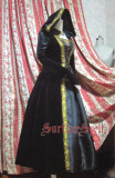 Surface Spell -Assassin's Creed- Long Sleeves Gothic Lolita OP One Piece Dress with Hood