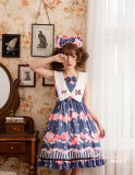 Magic Tea Party -Peach- Sweet Lolita JSK Jumper Skirt
