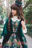 Surface Spell -Winter Rose Garden- Gobelin Vintage Gothic Lolita JSK Jumper Skirt