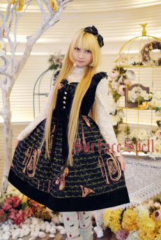 Surface Spell -Vienna Dream- Music Themed Gothic Lolita JSK Jumper Skirt
