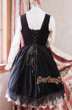 Surface Spell -Judgment Day- Embroidery Gothic Lolita Corset JSK Jumper Dress