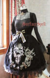 Surface Spell -Judgment Day- Embroidery Gothic Lolita Corset JSK Jumper Dress