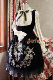 Surface Spell -Judgment Day- Embroidery Gothic Lolita Corset JSK Jumper Dress