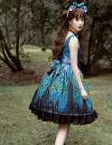 Magic Tea Party -The City of Aurora- Printed Classical Lolita JSK Jumper Skirt