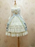 Yilia -Crystal Rabbit- Front Open Sweet Lolita JSK Jumper Dress