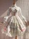 Yilia -Peacock Cross- Front Open Classic Lolita JSK Jumper Dress