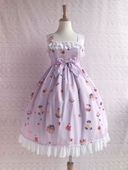 Yilia -Strawberry Dessert- Classic Lolita JSK Jumper Dress