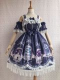 Yilia -The Secret Garden of Unicorn- Sweet Lolita JSK Jumper Dress with Detachable Sleeves