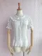 Yilia - Short Sleeve Chiffon Classic Lolita Blouse