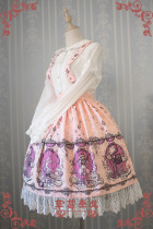 Strawberry Witch -Dream of Alice- Sweet Lolita Salopettes