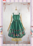 Strawberry Witch -Amusement Park- Sweet Lolita JSK Jumper Skirt Dresses