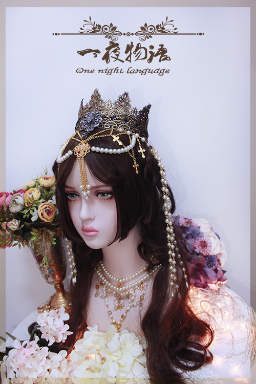 One Night Language - Gothic Lolita Crown